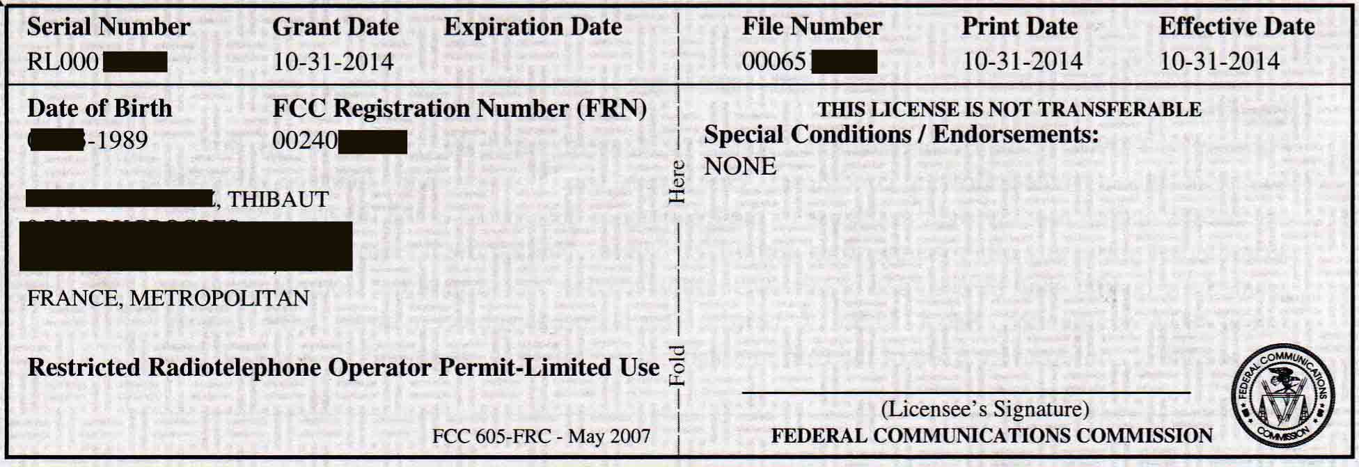 FAA FCC your Radio Licence cockpitseeker