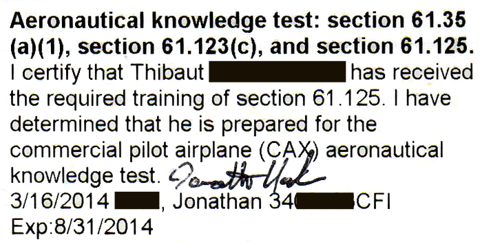 FAA – CPL written exam – cockpitseeker